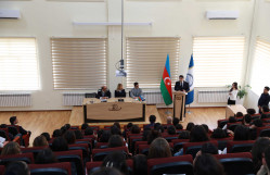 BDU-da 1 oktyabr - Prokurorluq işçilərinin peşə bayramı gününə həsr olunmuş panel müzakirə