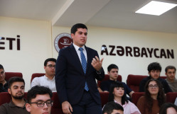 BDU-da 1 oktyabr - Prokurorluq işçilərinin peşə bayramı gününə həsr olunmuş panel müzakirə