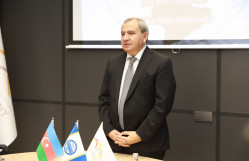 İsrailin Təl-Əviv Universitetinin professoru Lev Eppelbaum BDU tələbələrinə ustad dərsi keçib
