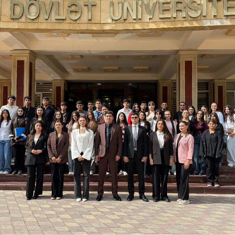Bakı Dövlət Universitetinin (BDU) Tarix fakültəsində I kurs tələbələri ilə görüşü keçirilib