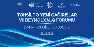 BDU-da Təhsildə Yeni Çağırışlar VII Beynəlxalq Forumu keçirilib