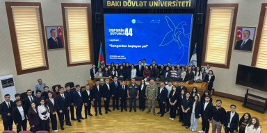 “Səngərdən başlayan yol” - BDU-da hərbi-vətənpərvərıik görüşü