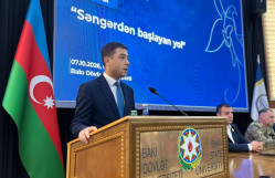 “Səngərdən başlayan yol” - BDU-da hərbi-vətənpərvərıik görüşü