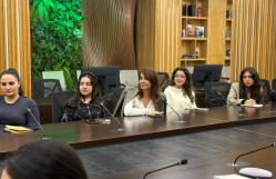 BDU rektoru ADPU və Corc Vaşinqton Universitetinin ikili diplom proqramının tələbələri ilə görüşüb