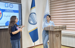 Lingua Conversation Club tərəfindən kimya fakültəsinin tələbələr üçün ilk təlim keçirilib