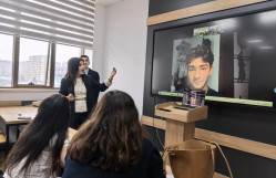 “Filologiya Çin dili və ədəbiyyatı” ixtisası üzrə təhsil alan I kurs tələbələri ilə hal hazırda bu proqram üzrə Çində təhsil alan tələbələrinin informativ görüşü keçirilib