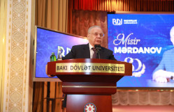 BDU-da görkəmli riyaziyyatçı alim, professor Misir Mərdanovun 80 illik yubileyi qeyd olunub