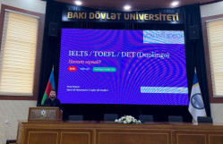 BDU-da “IELTS / TOEFL / Duolingo — Hansı imtahanı seçməli?” mövzusunda seminar keçirilib