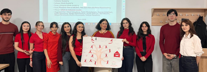 BDU-da “QİÇS-lə mübarizə və ailə” mövzusunda təqdimat