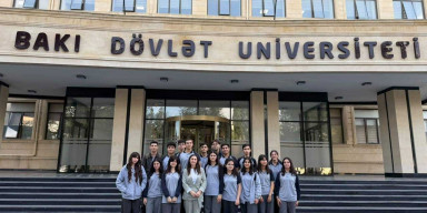“Gənc istedadlar” liseyinin XI sinif şagirdləri üçün BDU-da infosessiya