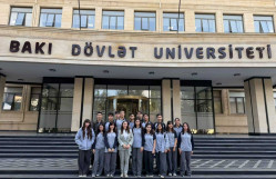 “Gənc istedadlar” liseyinin XI sinif şagirdləri üçün BDU-da infosessiya