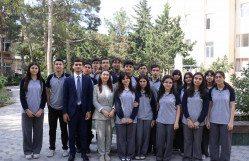 “Gənc istedadlar” liseyinin XI sinif şagirdləri üçün BDU-da infosessiya