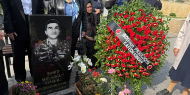 BDU-nun şəhid məzunu Ataməli Musaoğlunun məzarı ziyarət olunub
