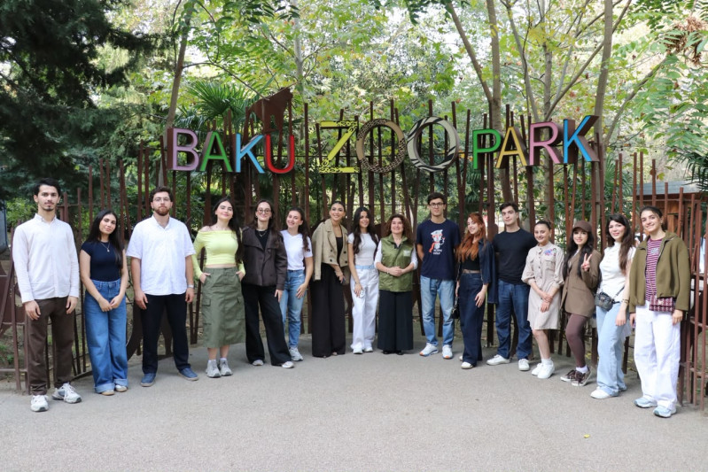 BDU tələbələri üçün Bakı Zooloji Parkında innovativ dərslər