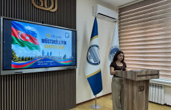 18 Oktyabr – Müstəqilliyin Bərpası Gününə həsr olunmuş tədbir keçirilib