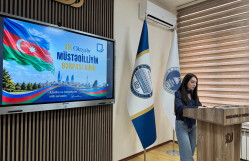 18 Oktyabr – Müstəqilliyin Bərpası Gününə həsr olunmuş tədbir keçirilib