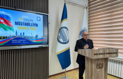 18 Oktyabr – Müstəqilliyin Bərpası Gününə həsr olunmuş tədbir keçirilib