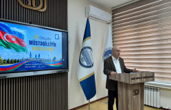 18 Oktyabr – Müstəqilliyin Bərpası Gününə həsr olunmuş tədbir keçirilib