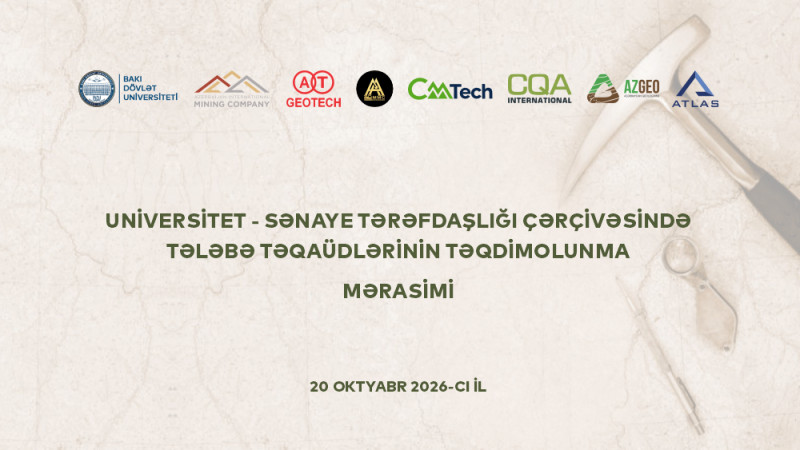 BDU-nun 15 tələbəsinə universitet-sənaye tərəfdaşlığı çərçivəsində təqaüd verilib