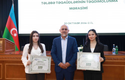 BDU-nun 15 tələbəsinə universitet-sənaye tərəfdaşlığı çərçivəsində təqaüd verilib