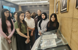 Biologiya fakültəsinin I kurs tələbələri Universitetin muzeylərini ziyarət ediblər