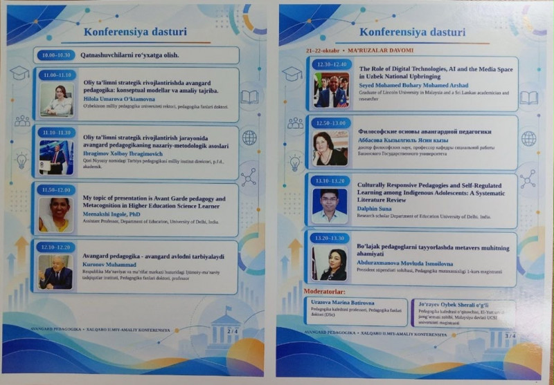 SOSİAL İŞ KAFERASININ PROFESSORU BEYNƏLXALQ KONFRANSDA AVANQARD PEDAQOGİKANIN FƏLSƏFİ ƏSASLARI MÖVZUSUNDA ÇIXIŞ EDİB