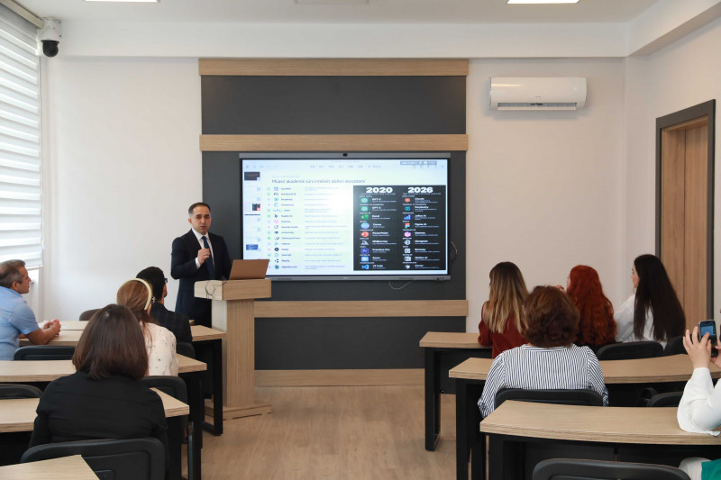 BDU-da süni intellektin tədris prosesində tətbiqinə dair təlim
