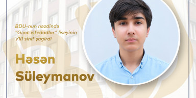 BDU-nun nəzdində “Gənc istedadlar” liseyinin şagirdinin “Stars of Informatics” virtual proqramlaşdırma müsabiqəsində uğuru