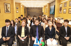 BDU-da “Heydər Əliyev mühazirələri”: professor Misir Mərdanovla görüş