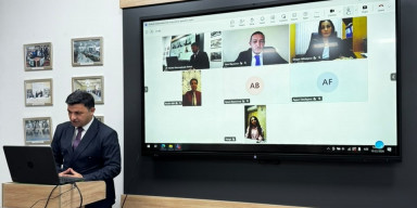 FAKÜLTƏDƏ VEBİNAR TƏŞKİL EDİLİB