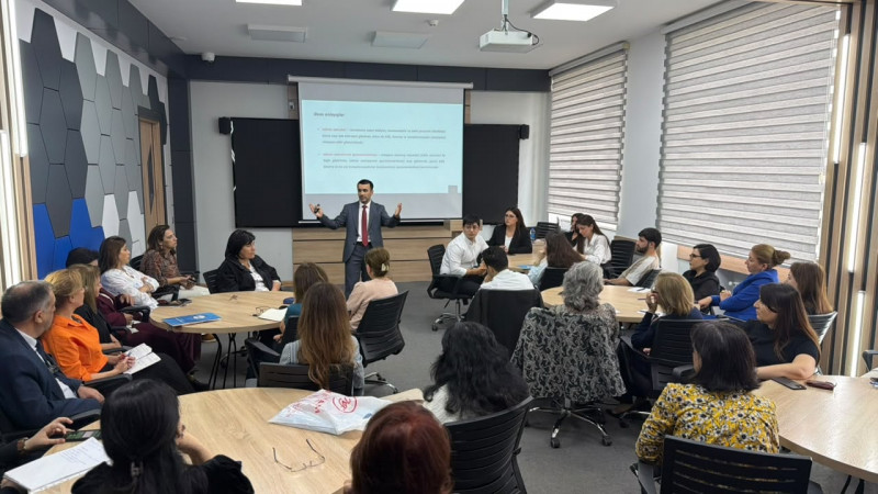BDU-da “Tələbəyönlü tədrisin təşkili və biliyin qiymətləndirilməsi” mövzusunda təlim