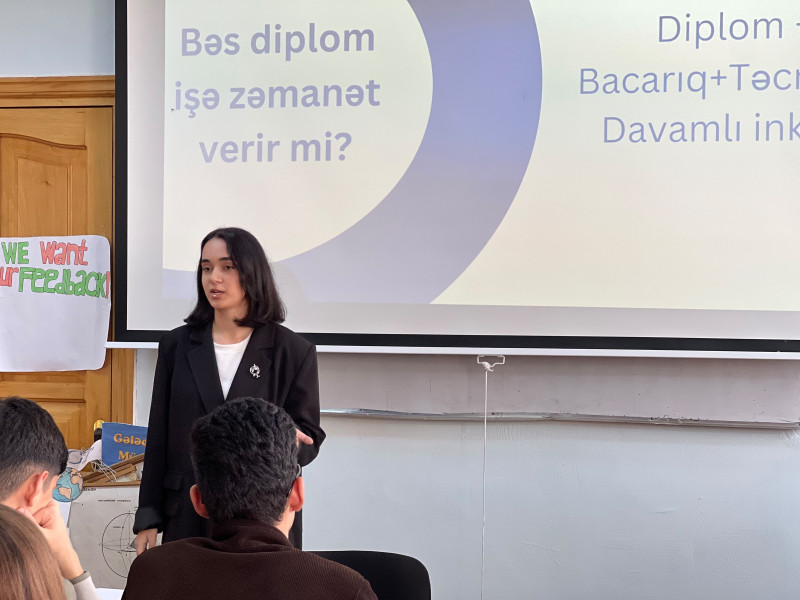 Bakı Dövlət Universiteti Coğrafiya fakültəsi Tələbə Gənclər Təşkilatının təşkilatçılığı ilə “Gələcəyin müəllimi” adlı seminar keçirilib