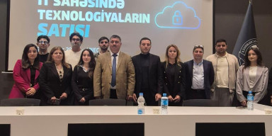 Tətbiqi riyaziyyat və kibernetika fakültəsinin Kibertəhlükəsizlik Klubu üzvləri İT texnologiyalarının satışı üzrə təlimdə iştirak ediblər.