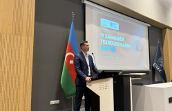 Tətbiqi riyaziyyat və kibernetika fakültəsinin Kibertəhlükəsizlik Klubu üzvləri İT texnologiyalarının satışı üzrə təlimdə iştirak ediblər.