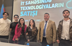 Tətbiqi riyaziyyat və kibernetika fakültəsinin Kibertəhlükəsizlik Klubu üzvləri İT texnologiyalarının satışı üzrə təlimdə iştirak ediblər.