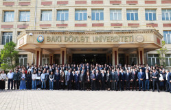 BDU-da qəbul imtahanlarında yüksək bal toplamış Qərbi Azərbaycandan olan gənclərlə görüş