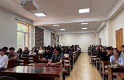 Bakı Dövlət Universitetinin Coğrafiya fakültəsində “Aralıq dənizində antropogen təsirlər və çirklənmə” mövzusunda elmi seminar keçirilib
