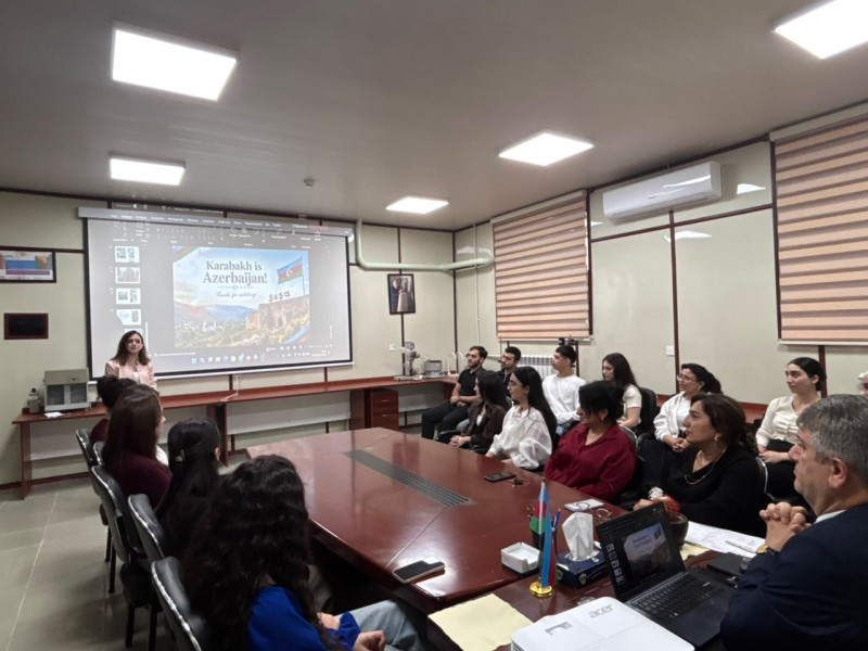 “Şəhərsalmanın inkişafında təbii ehtiyatlardan istifadə və milli memarlığın qorunması” mövzusunda elmi seminar keçirilib