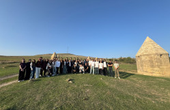 BDU-nun müəllim və tələbələri Şamaxıda turizm məhsulunun hazırlanması üzrə praktik dərsdə iştirak ediblər
