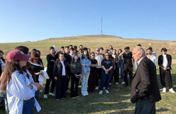 BDU-nun müəllim və tələbələri Şamaxıda turizm məhsulunun hazırlanması üzrə praktik dərsdə iştirak ediblər