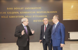 Rumıniyanın Buxarest İqtisadi Elmlər Universitetinin nümayəndə heyəti BDU-da