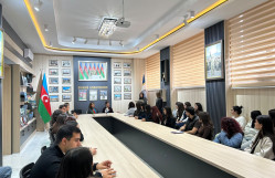 Yazıçı Günel Anarqızının “Sərhədsiz səma” kitabının müzakirəsi