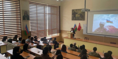 Biologiya fakültəsində Böyük Zəfərin başlanğıcı - Aprel döyüşləri" adlı tədbir keçirilib