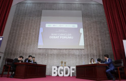 BDU-nun komandası “Bakı Gənclər Debat Forumu: Qış mövsümü” layihəsində qalib olub