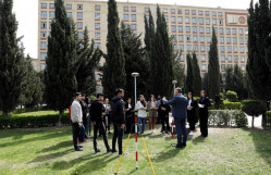 BDU-nun magistrantları Fasiləsiz Fəaliyyət Göstərən İstinad Stansiyalarının iş prinsipləri ilə tanış olublar