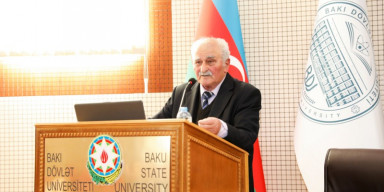 BDU-nun Kimya fakültəsində akademik Vaqif Fərzəliyevlə görüş keçirilib