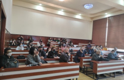 Maddə quruluşu kafedrasının elmi seminarı oldu